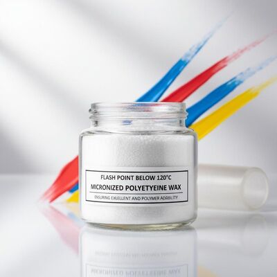 Flash Point Below 120°C Micronized Polyethylene Wax Ensuring Excellent Heat Stability Used in Paints and Polymer Additives
