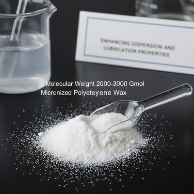 Molecular Weight 2000-3000 Gmol Micronized Polyethylene Wax White Powder Enhancing Dispersion and Lubrication Properties