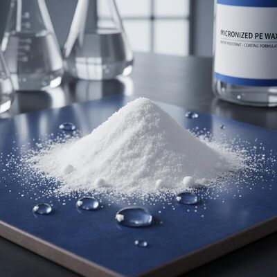 White Powder Micronized PE Wax Offering Good Water Resistance And No Insoluble In Water Perfect For Coating Formulations